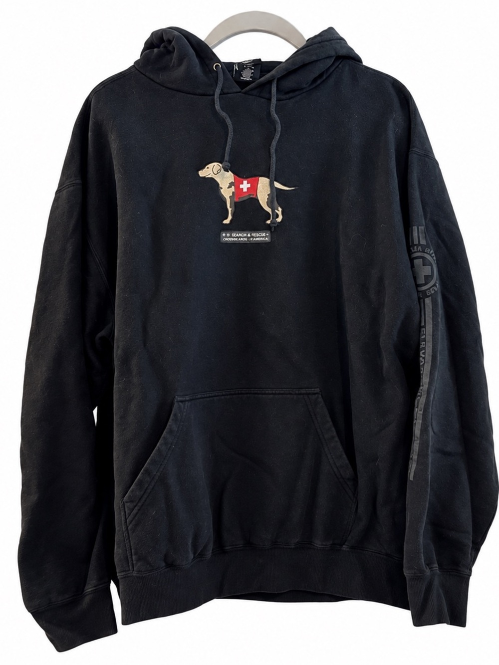 SUPER RARE!! Exclusive Jackson Hole WY K-9 Search & Rescue Dog Graphic Hoodie